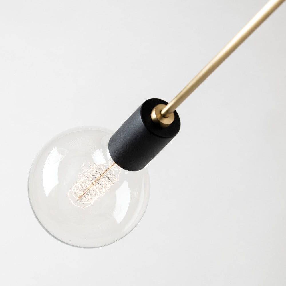 Olivia's Hudson Valley Lighting Astrid Chandelier in Aged Brass