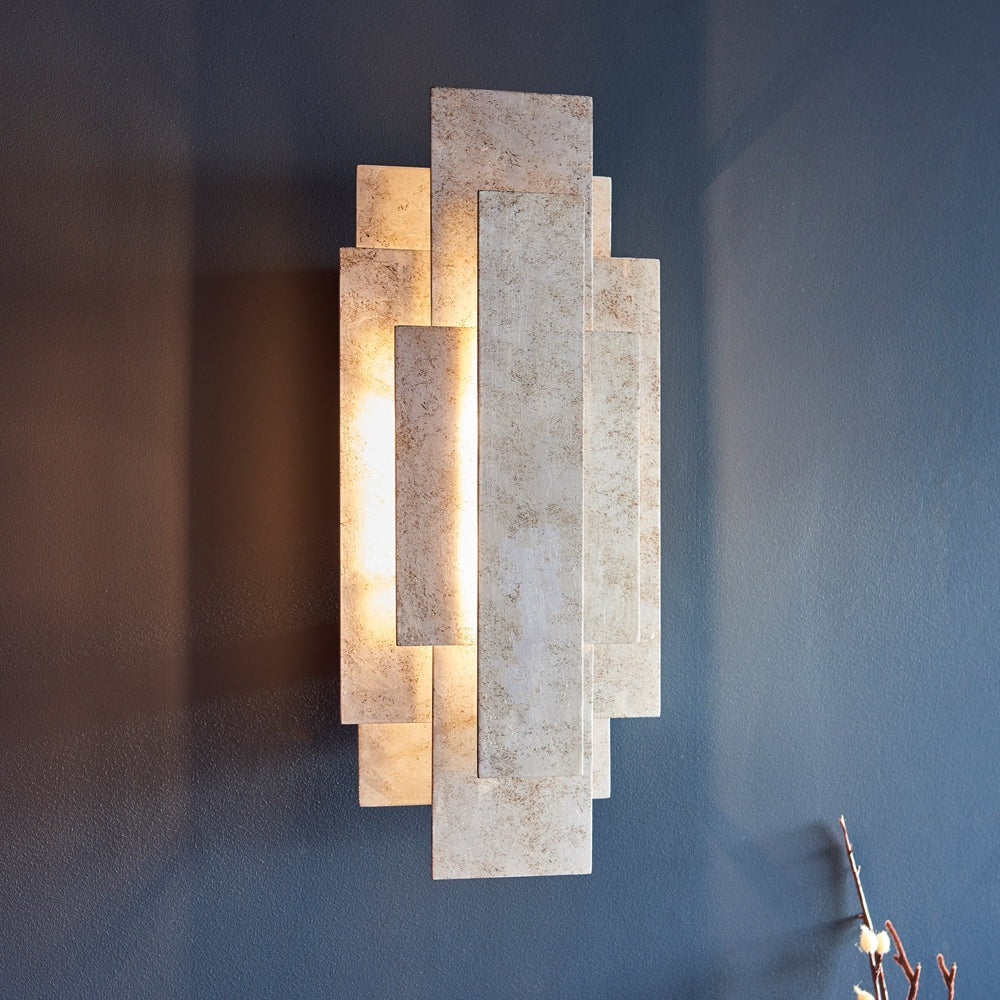 Nina Wall Light - Silver Endon 1