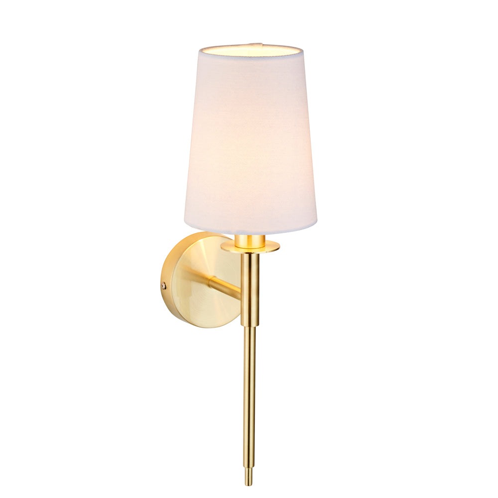 Sadie Wall Light - Brushed Brass Endon 1