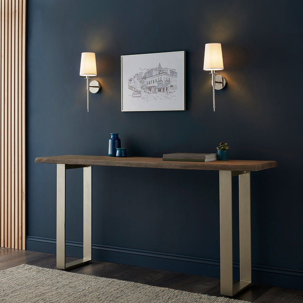 Sadie Wall Light - Nickel