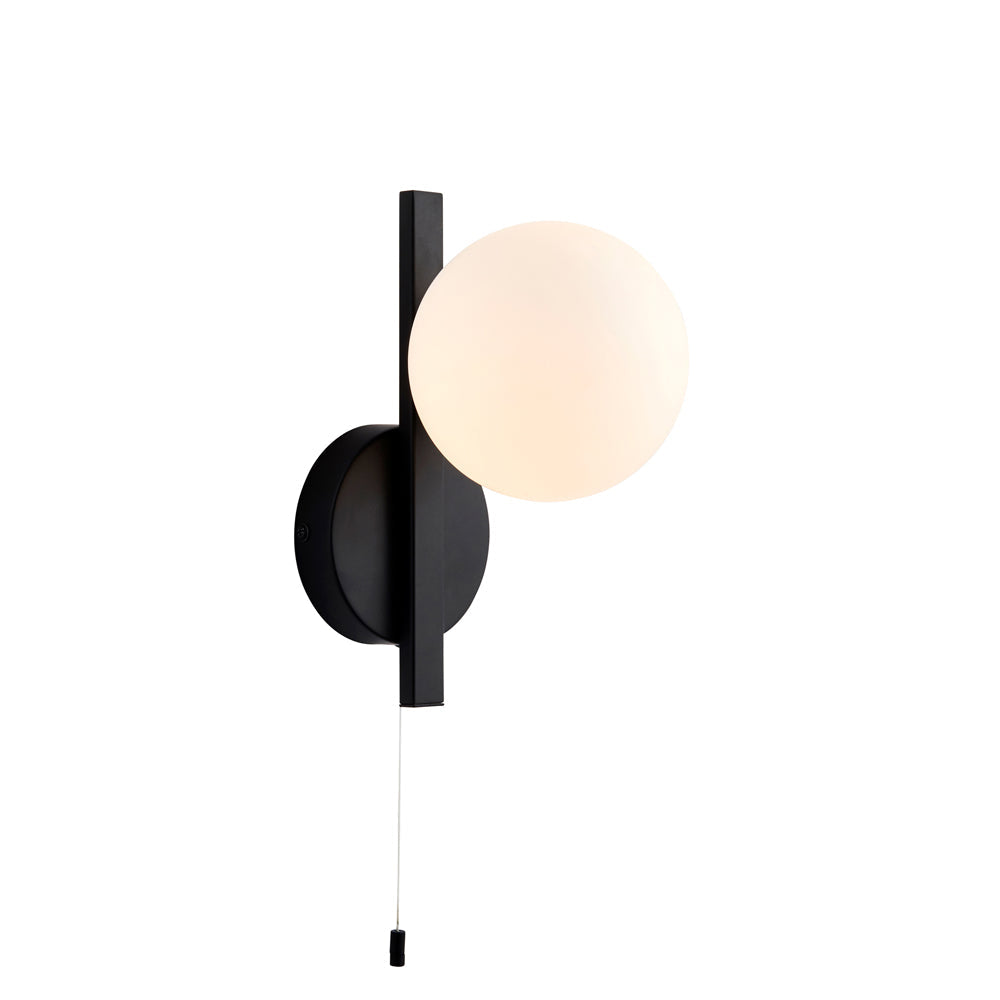 Melody Bathroom Wall Light - Black Endon 1