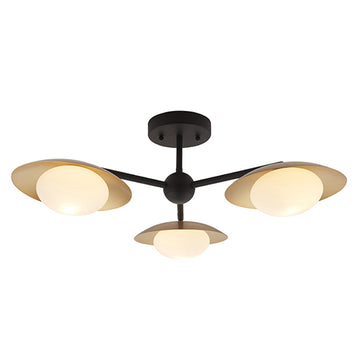 Mia 3 Light Ceiling Light - Bronze