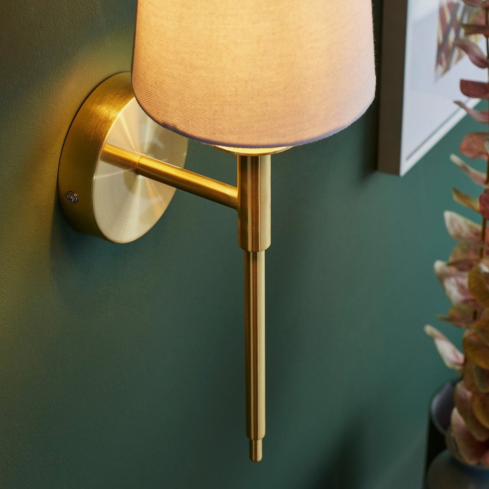 Sadie Wall Light - Brushed Brass
