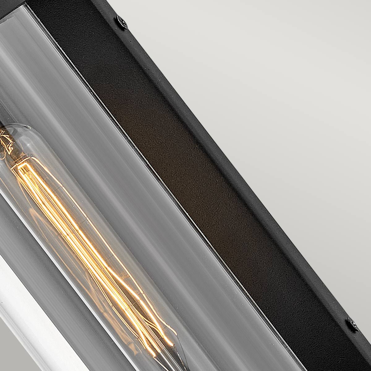 Pearson 1 Light Medium Wall Lantern - Textured Black