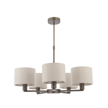 Dani 5 Light Pendant Light - Antique Bronze